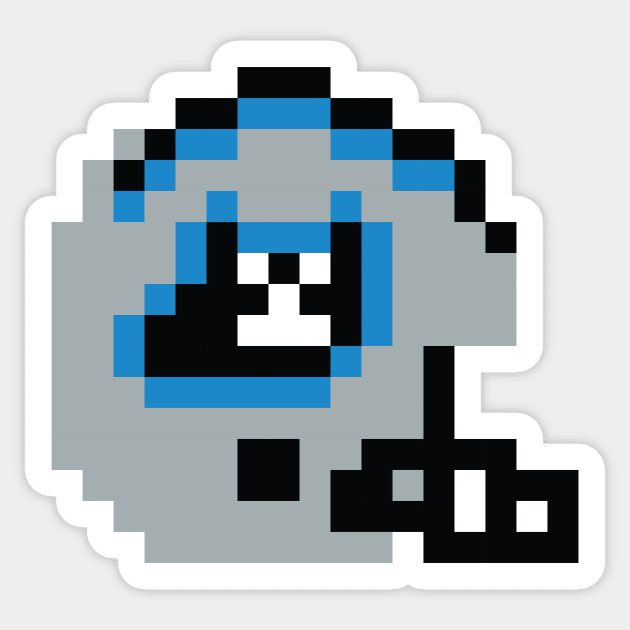 8 Bit Carolina Panthers Helmets Sticker by N8I